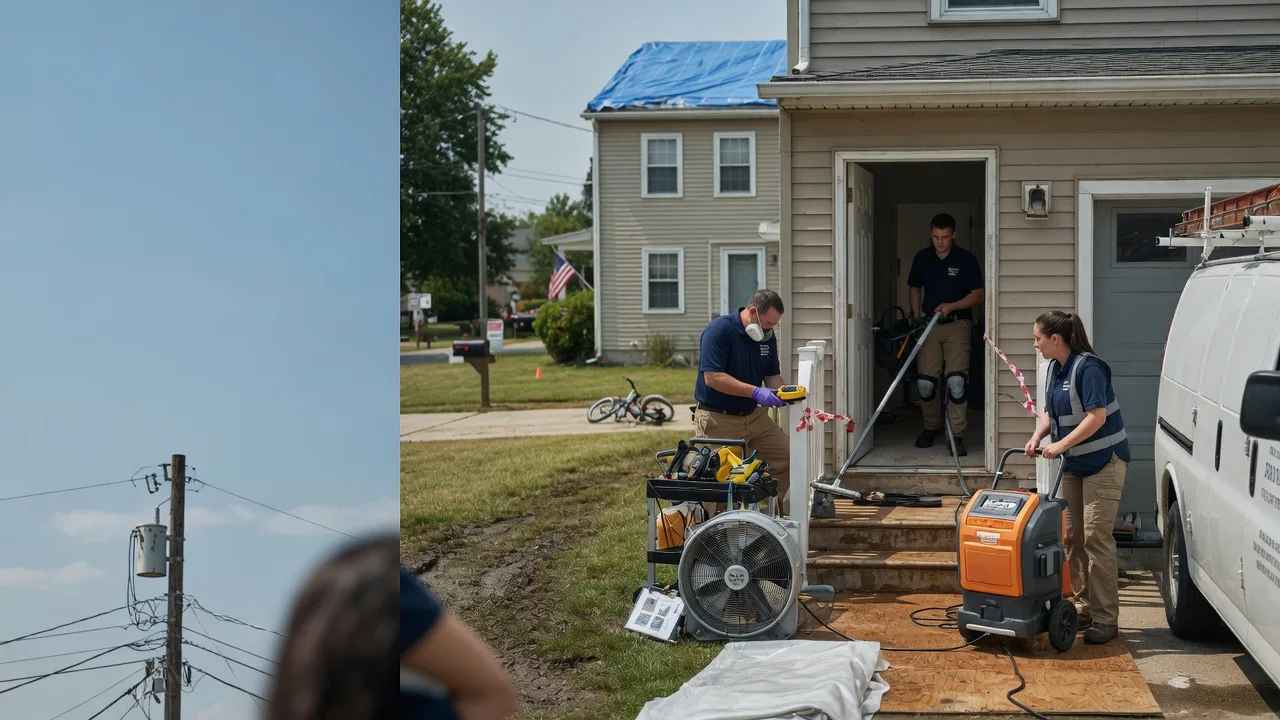 Water Damage Repair in Wheeling, IL near me